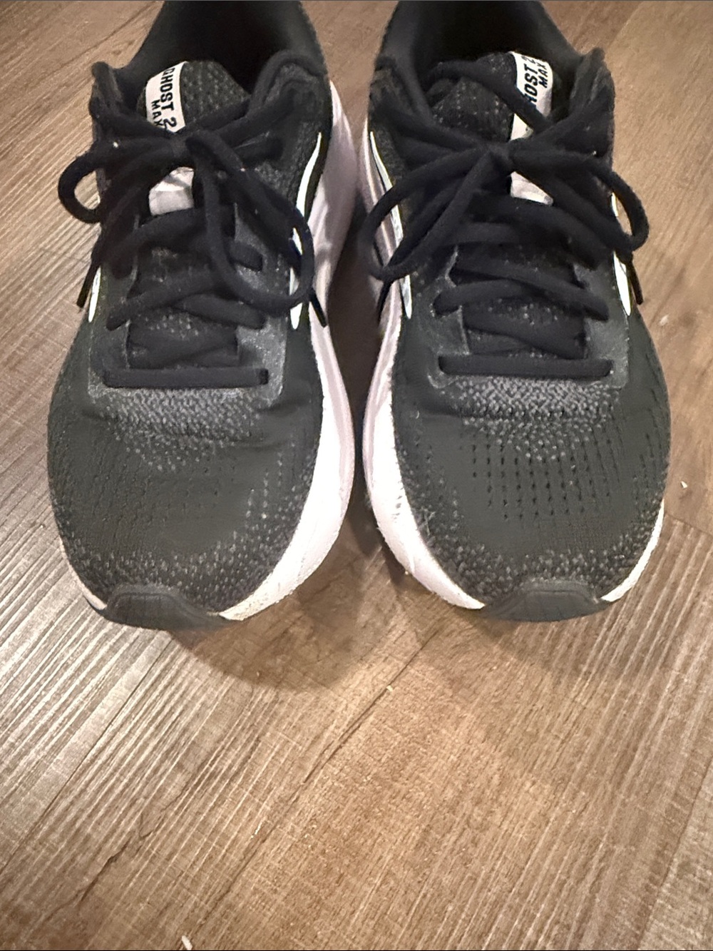 Brooks Women's ghost 2 max 
-black with pink - Picture 7 of 12